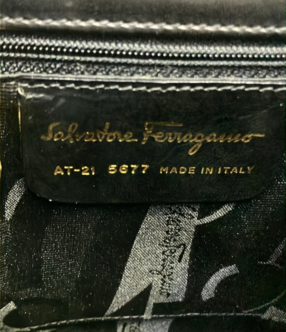 Salvatore Ferragamo 2WAY ハンドバッグ ショルダーバッグ 斜め掛け ヴァラ AT 21 5677 レディース サルヴァトーレフェラガモ