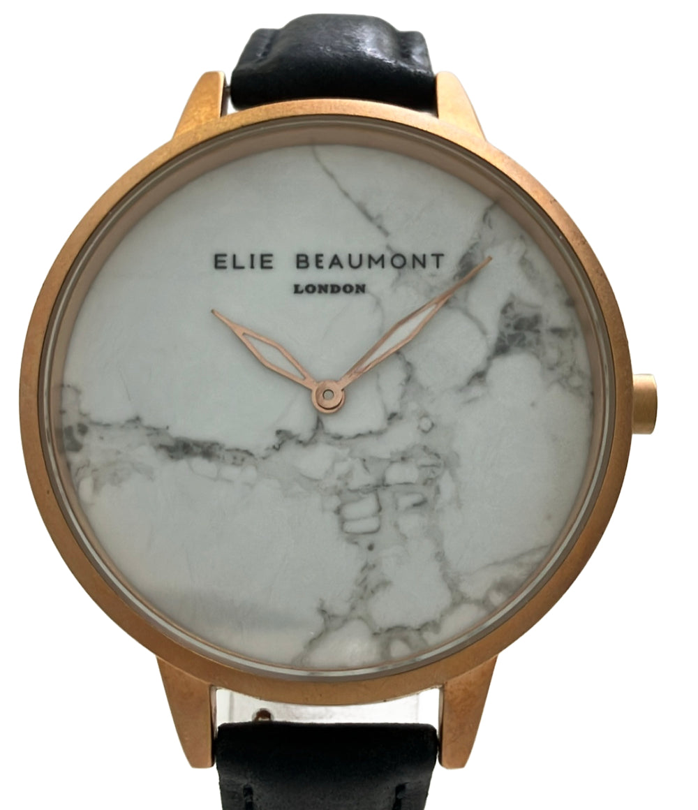 ELIE BEAUMONT 腕時計 クオーツ EB812 レディース エリービューモント