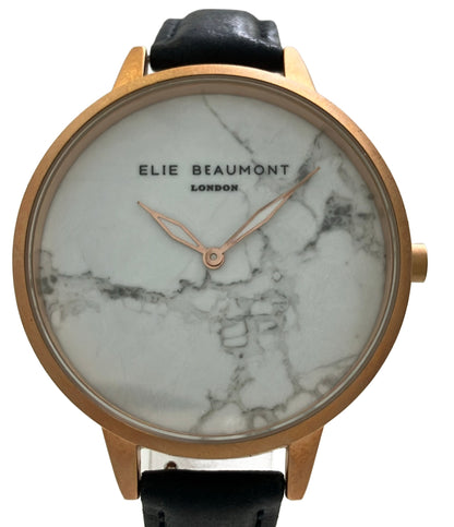 ELIE BEAUMONT 腕時計 クオーツ EB812 レディース エリービューモント