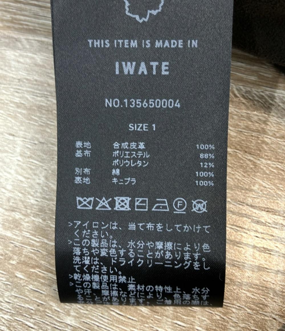 UNITED TOKYO ブルゾン  ジップ フェイクレザー MICRO SUEDE メンズ SIZE 1 (S) ユナイテッドトウキョウ