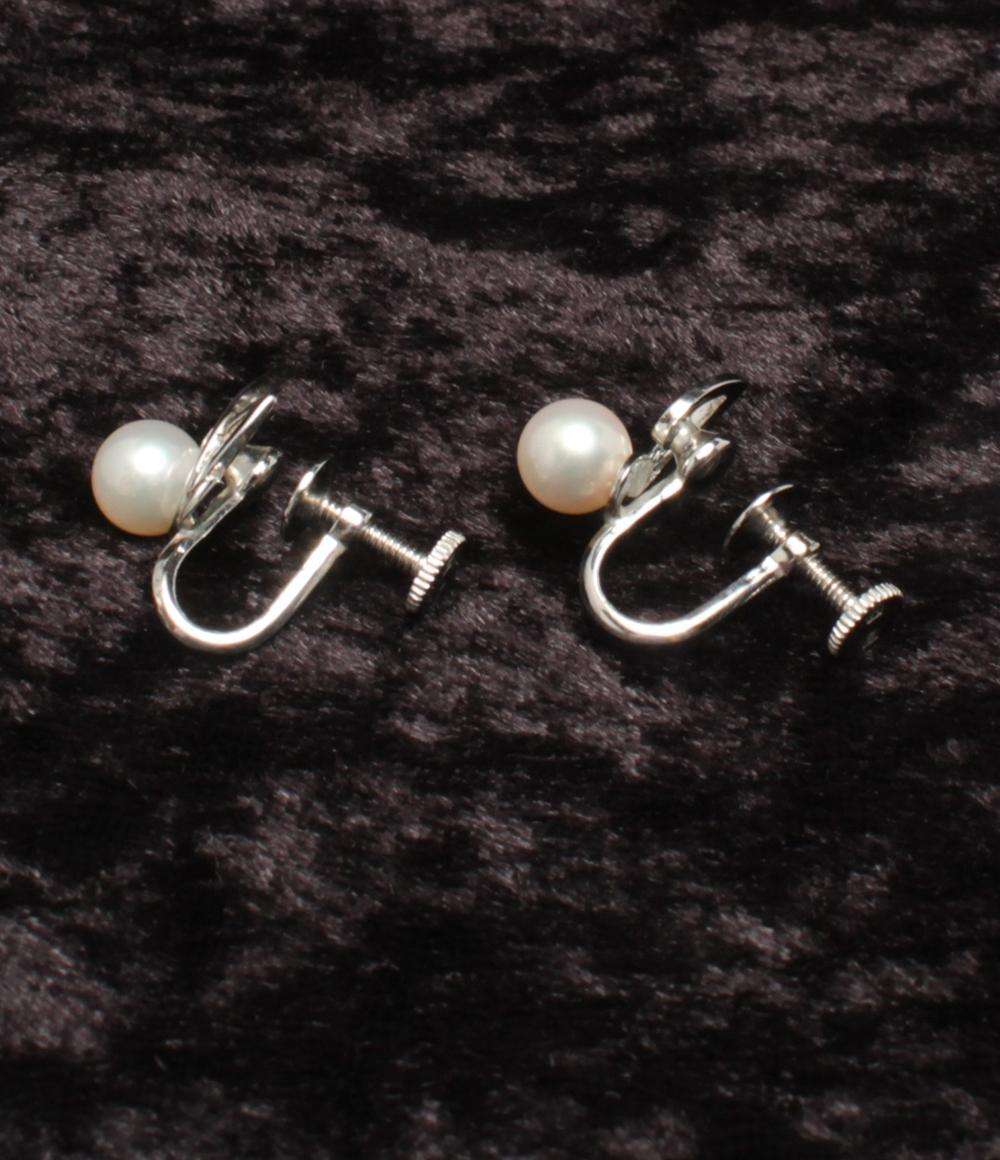 ミキモト イヤリング SV パール 6.3mm レディース MIKIMOTO