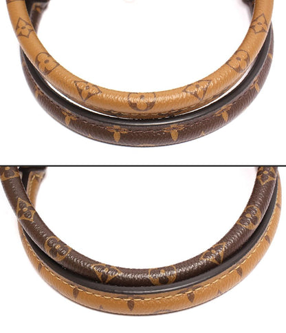 美品 LOUIS VUITTON トートバッグ 肩掛け モノグラム リバース モノグラムジャイアント オンザゴーGM M45320 レディース メンズ ルイ・ヴィトン