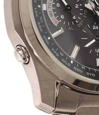 CASIO 腕時計 リニエージ ソーラー ブラック LIW-M610TDS メンズ カシオ