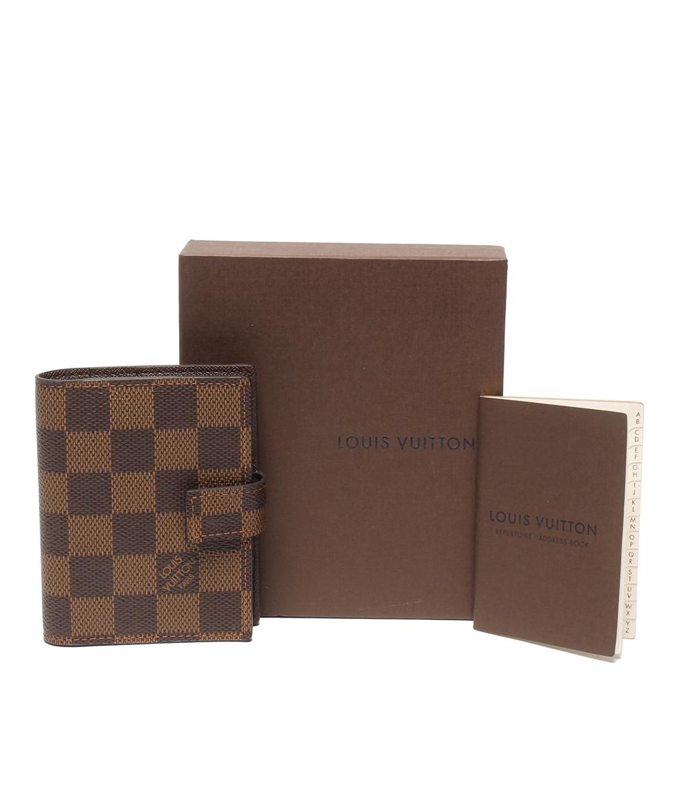 美品 LOUIS VUITTON 手帳カバー アジェンダミニ ダミエ R21044 レディース メンズ ルイ・ヴィトン