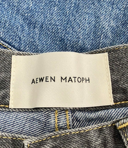 美品 イウエン マトフ カットオフデニムパンツ レディース SIZE 36 (S) AEWEN MATOPH