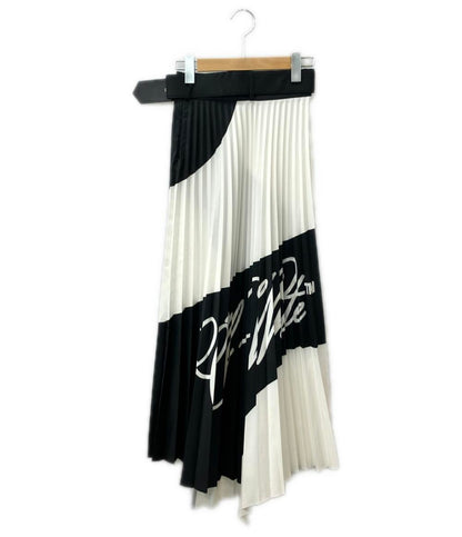 オフホワイト プリーツスカート レディース SIZE 36 (XS) OFF-WHITE