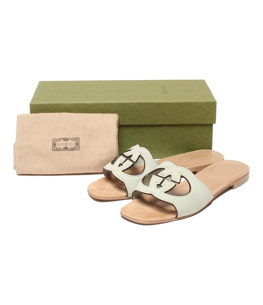 グッチ サンダル インターロッキングG カットアウト 694451 レディース SIZE 39 (L) GUCCI