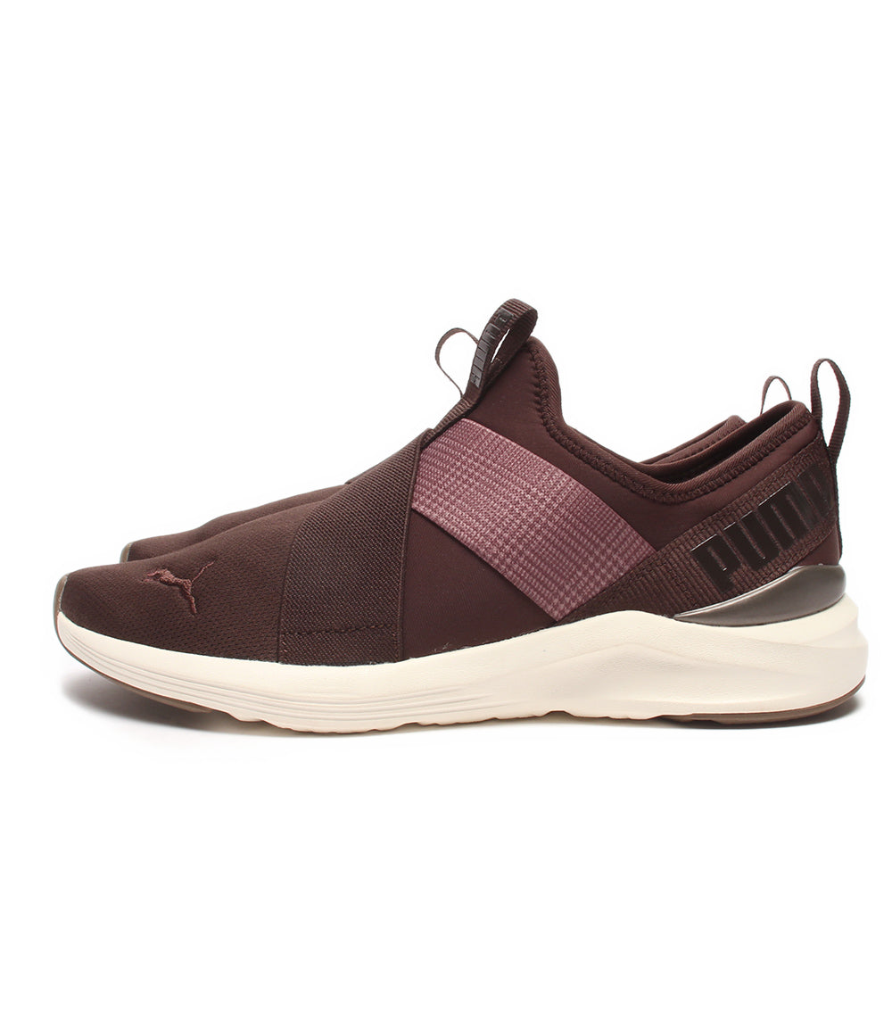 美品 PUMA スリッポン PROWL 2 SLIP ON GLEN CHECK 3784-10-01 レディース SIZE 24.0 プーマ