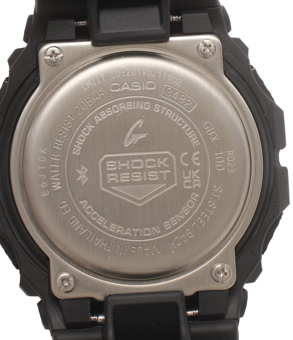 美品 CASIO 腕時計 Bluetooth Gライド G-LIDE G-SHOCK クオーツ GBX-100NS-1JF レディース カシオ