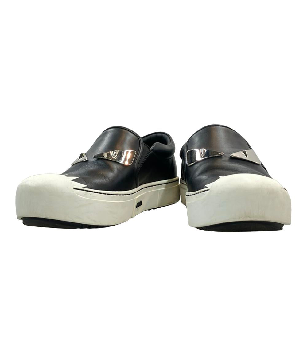 フェンディ レザースリッポン モンスター バグズアイ シャーク レディース SIZE 37 (L) FENDI