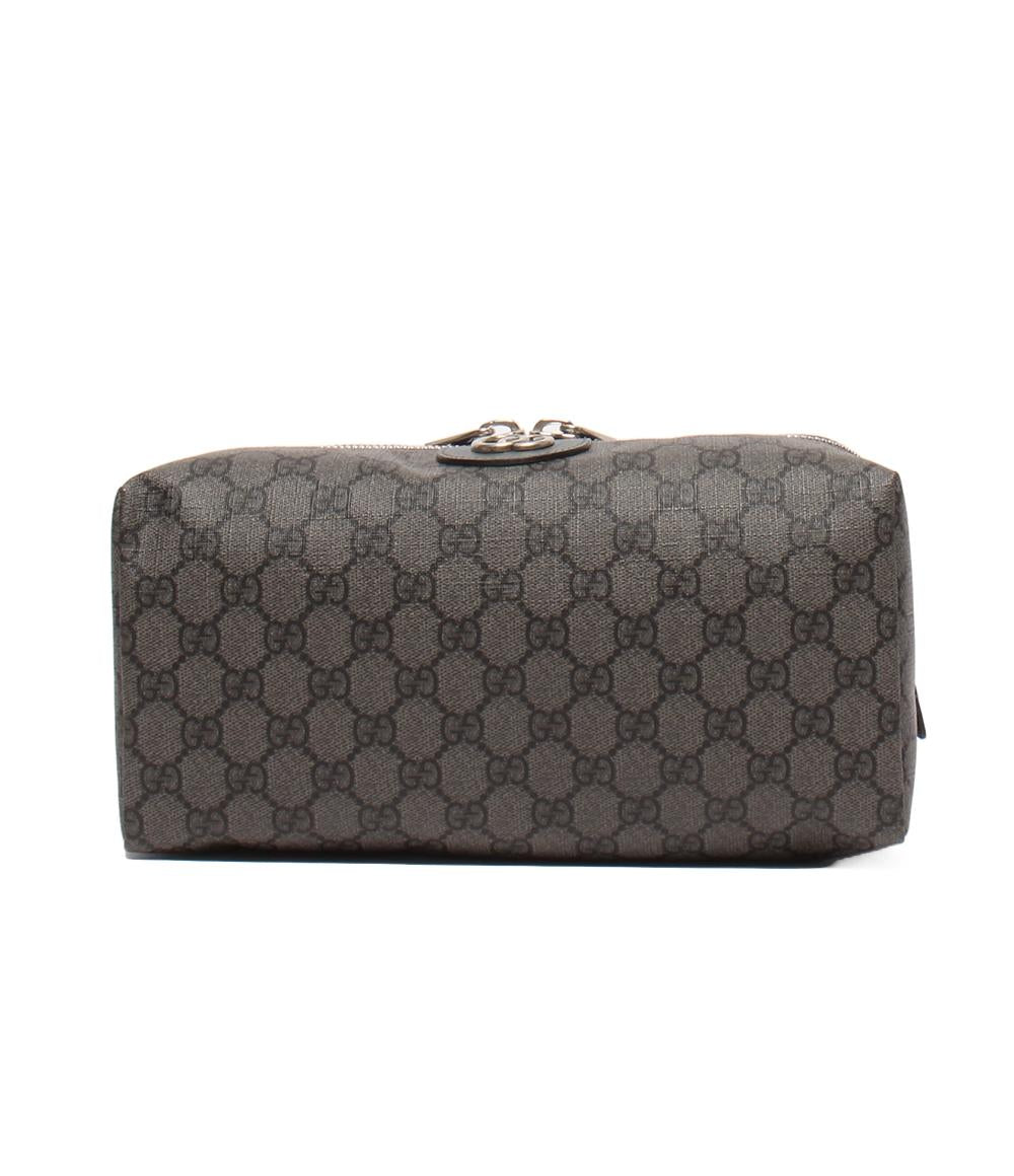 美品 グッチ ポーチ GGスプリーム 572767 520981 ユニセックス GUCCI