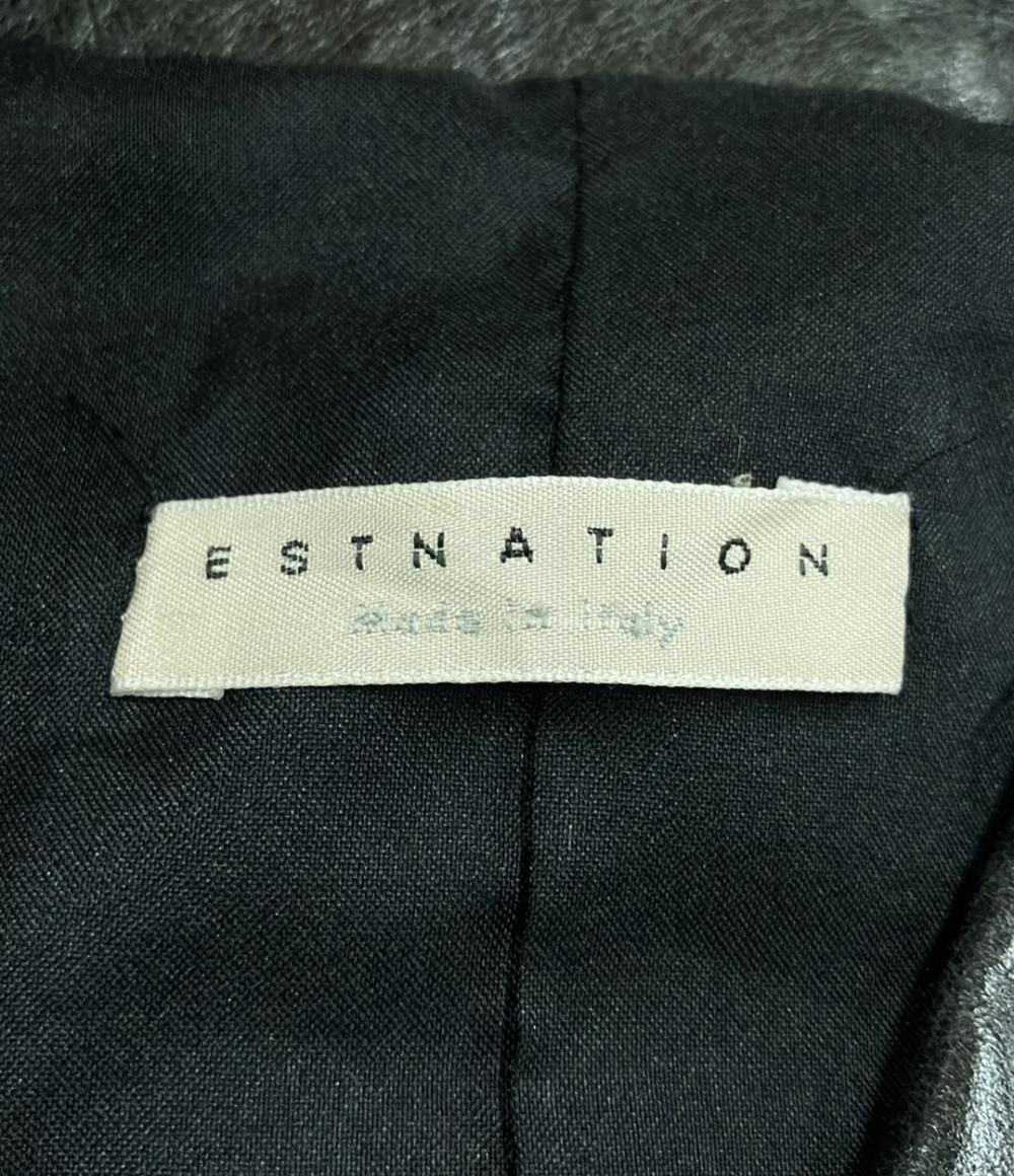 エストネーション レザージャケット レディース SIZE 42 (M) ESTNATION