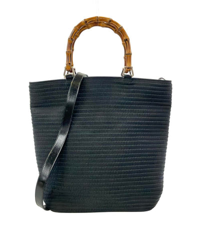 GUCCI 2WAY ハンドバッグ ショルダーバッグ 斜め掛け バンブー 002 2058 0441 5 レディース グッチ