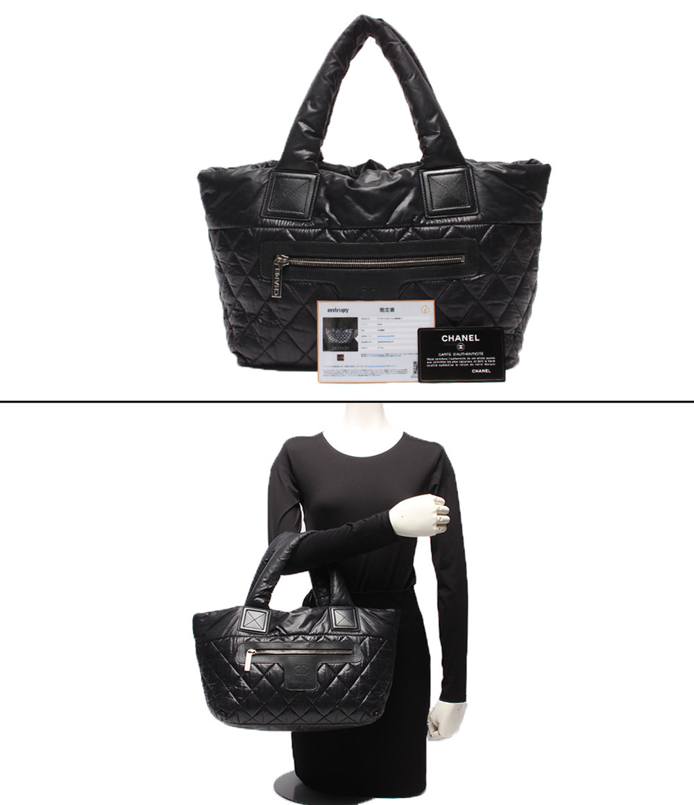 CHANEL ハンドバッグ シルバー金具 コココクーンPM レディース シャネル