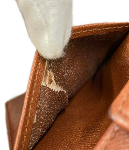 訳あり LOUIS VUITTON 二つ折り財布 ポルト ビエ カルト クレディ モネ モノグラム M61665 レディース ルイ・ヴィトン