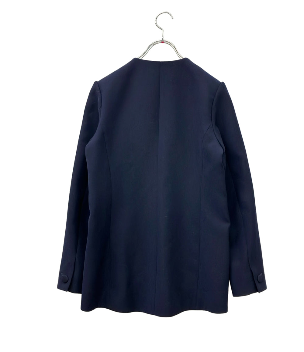 BORDERS at BALCONY ノーカラージャケット スワローテイルジャケット 21年商品 BD1921-3B-04 レディース SIZE 36 (XS) ボーダーズ アット バルコニー