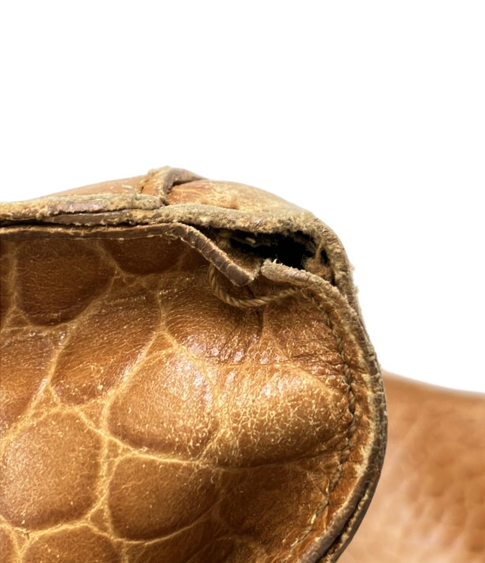 訳あり フルラ トートバッグ ハンドバッグ クロコ型押し レディース Furla