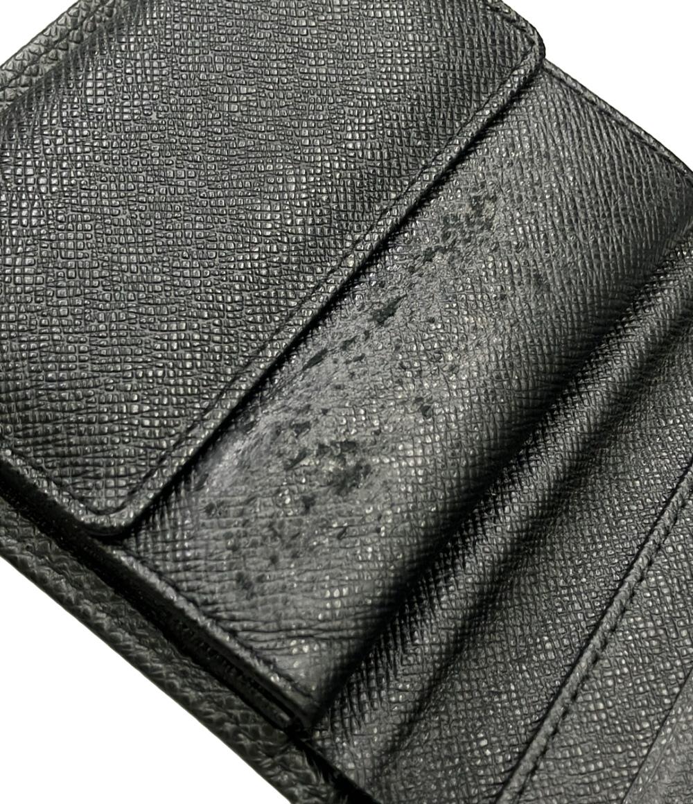 訳あり LOUIS VUITTON 二つ折り財布 ポルトビエ 3カルト クレディ