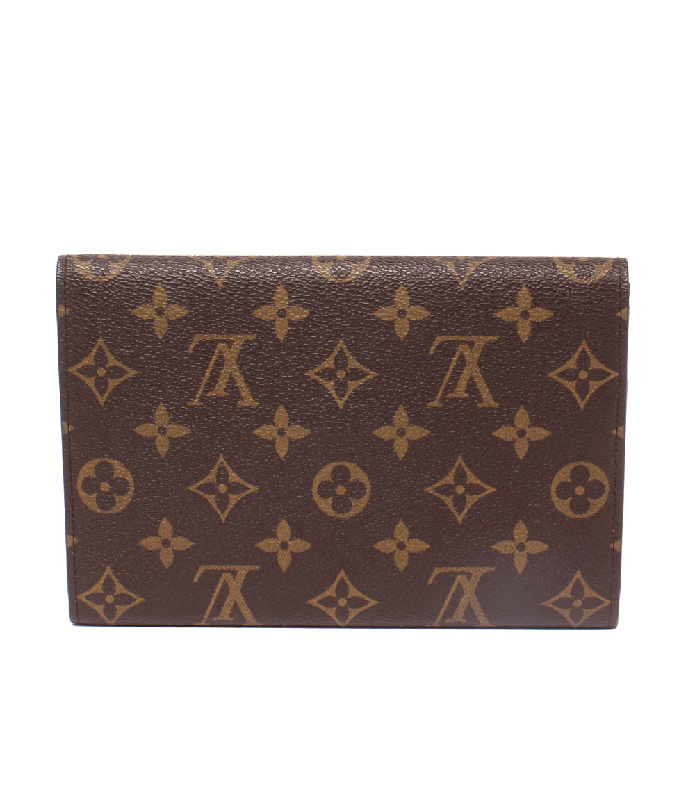 LOUIS VUITTON 長財布 三つ折り パスポートケース ポシェット パスポール モノグラム M60135 レディース メンズ ルイ・ヴィトン