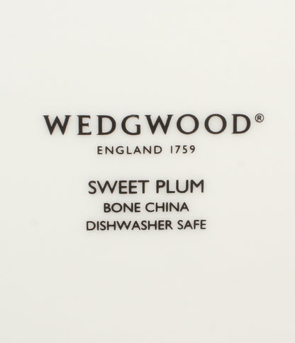 美品 WEDGWOOD オーバルディッシュ 皿 2点セット 26cm スウィートプラム ウェッジウッド
