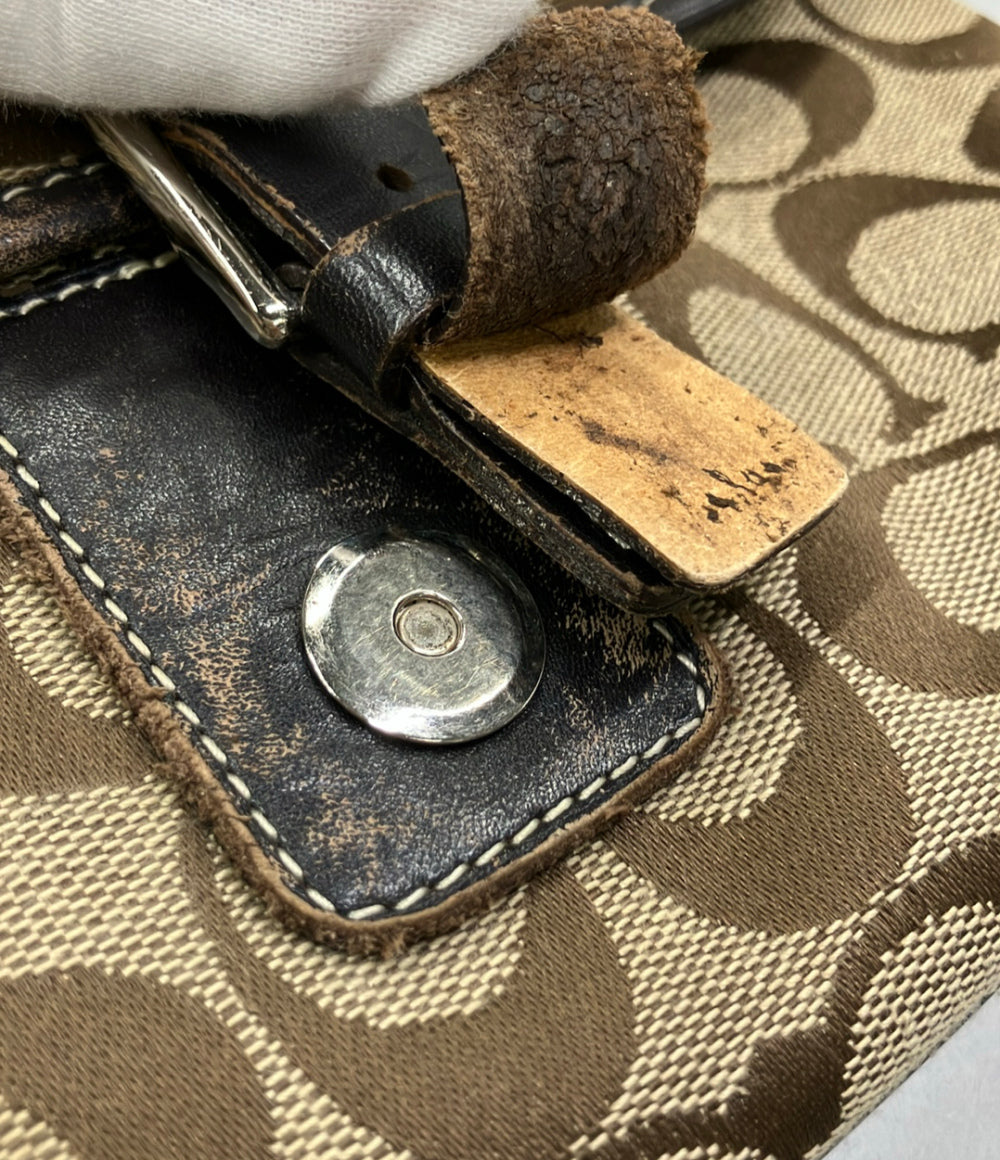 COACH ショルダーバッグ 斜め掛け シグネチャー 6079 レディース コーチ