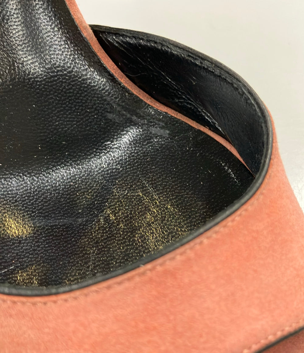 HERMES ストラップサンダル スエード レディース SIZE 35 (22cm) エルメス