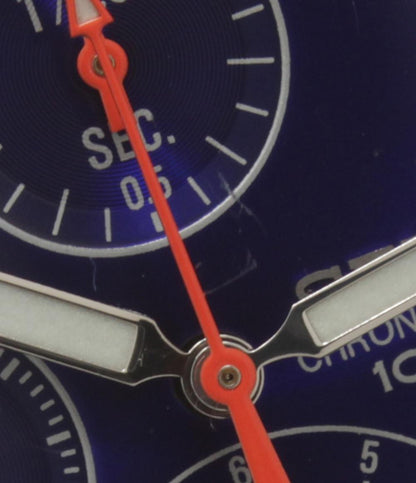 SEIKO 腕時計 パイロット クオーツ ブルー系 7T92-0CF0 メンズ セイコー