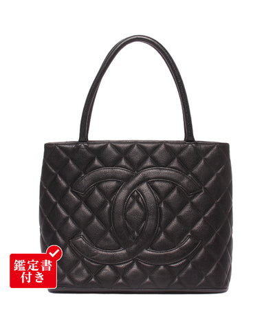CHANEL トートバッグ ショルダーバッグ 肩掛け ゴールド金具 6番台 キャビアスキン レディース シャネル