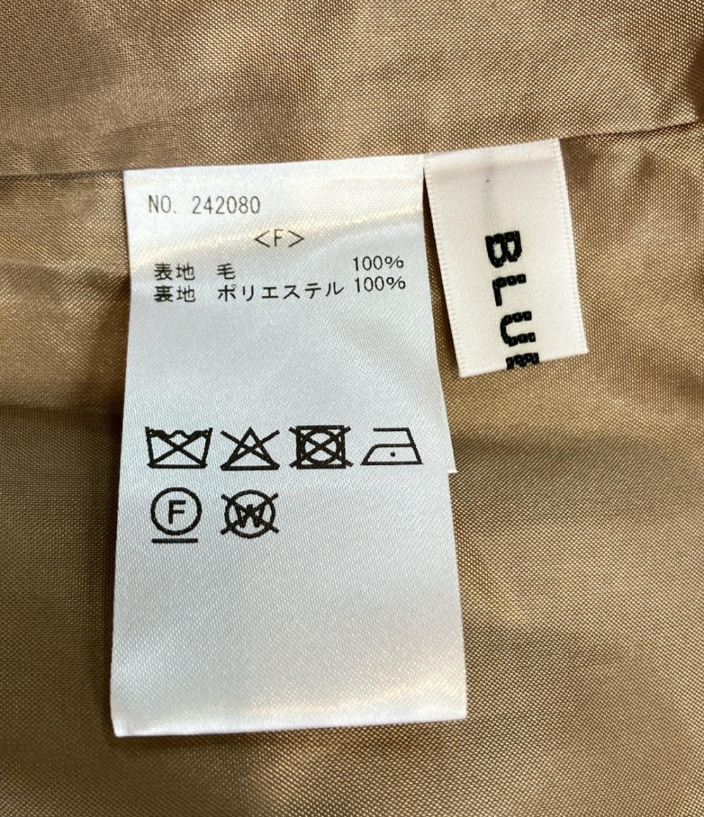 美品 ブルレア チェスターコート レディース SIZE F BLUELEA