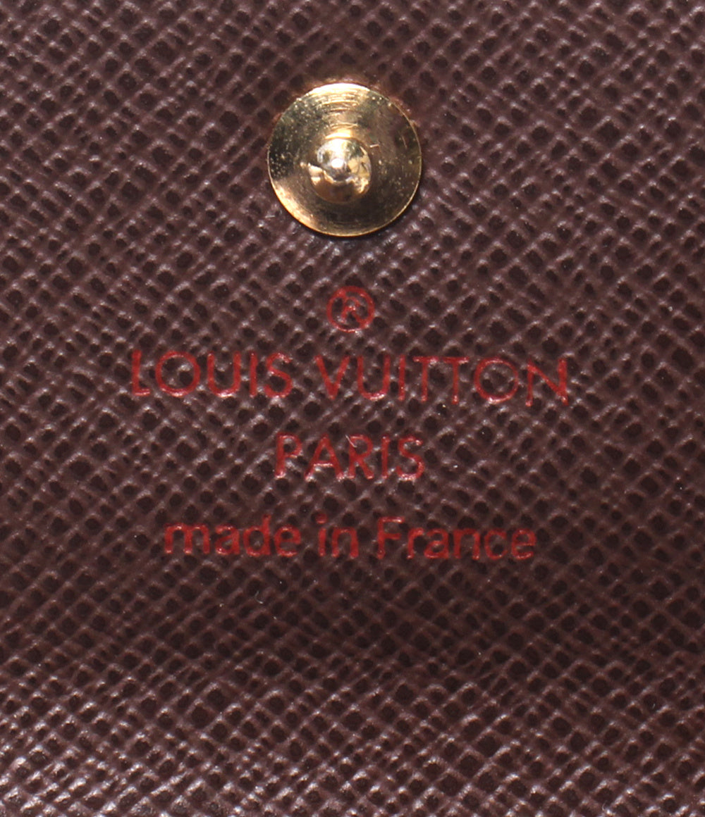 LOUIS VUITTON 4連キーケース ミュルティクレ4 ダミエ エベヌ N62631 レディース メンズ ルイ・ヴィトン