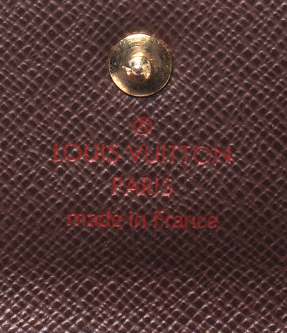 LOUIS VUITTON 4連キーケース ミュルティクレ4 ダミエ エベヌ N62631 レディース メンズ ルイ・ヴィトン