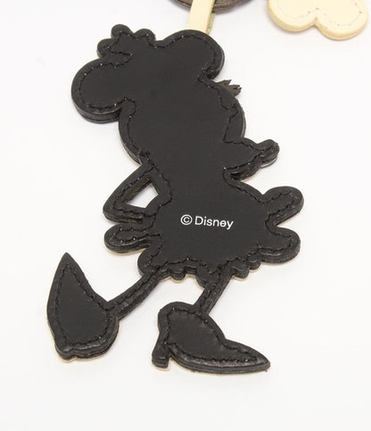 genten Disney チャーム レザー ミニーマウスモチーフ レディース ゲンテン