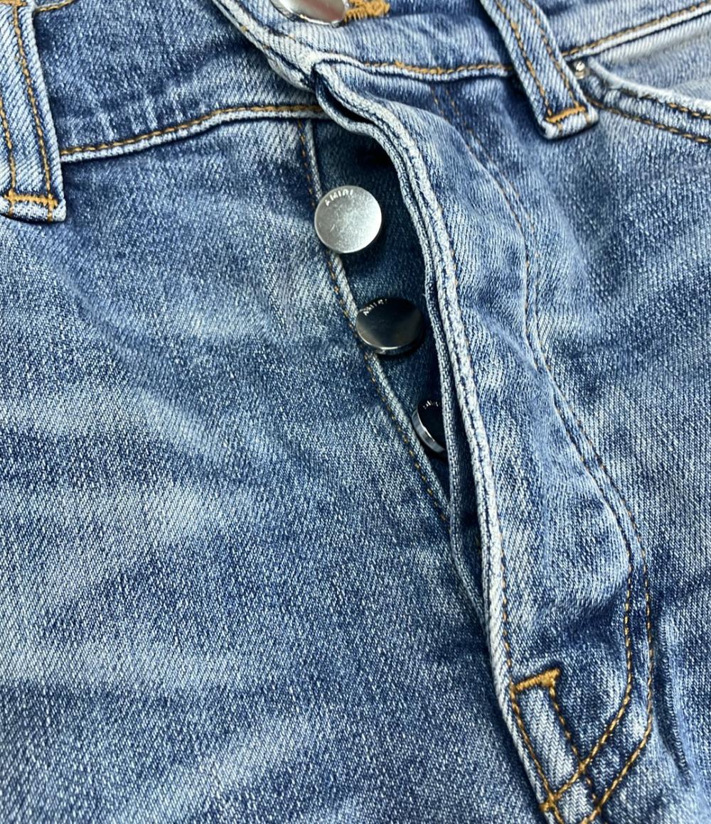 AMIRI デニムパンツ ボタンフライ ダメージ加工 01-231-41-112890 メンズ SIZE 28 (S) アミリ