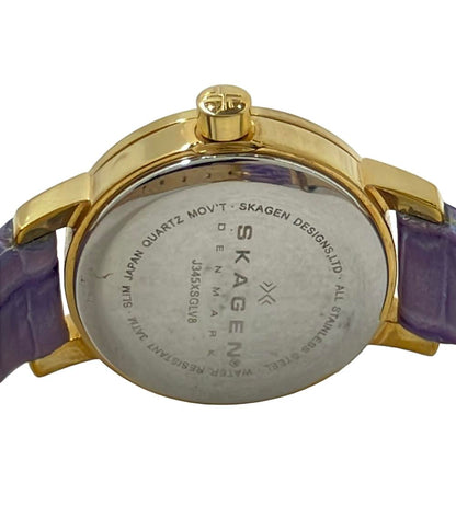 スカーゲン 腕時計 クオーツ シェル J345XSGLV8 レディース SKAGEN