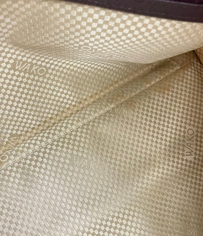 WAKO トートバッグ PVC レザー レディース ワコー