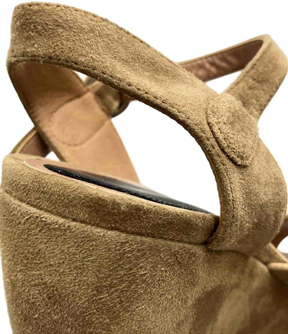 MARNI ウェッジソールアンクルストラップサンダル レディース SIZE 37 23.5(cm) マルニ