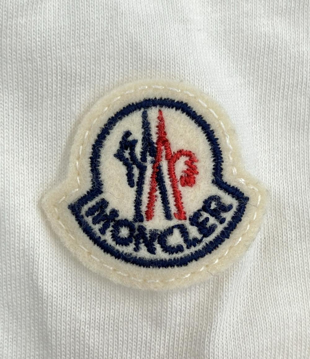美品 MONCLER 裾フリル半袖Tシャツ レディース SIZE XS モンクレール