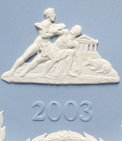 WEDGWOOD イヤープレート 飾り皿 18cm 2003 ウエッジウッド
