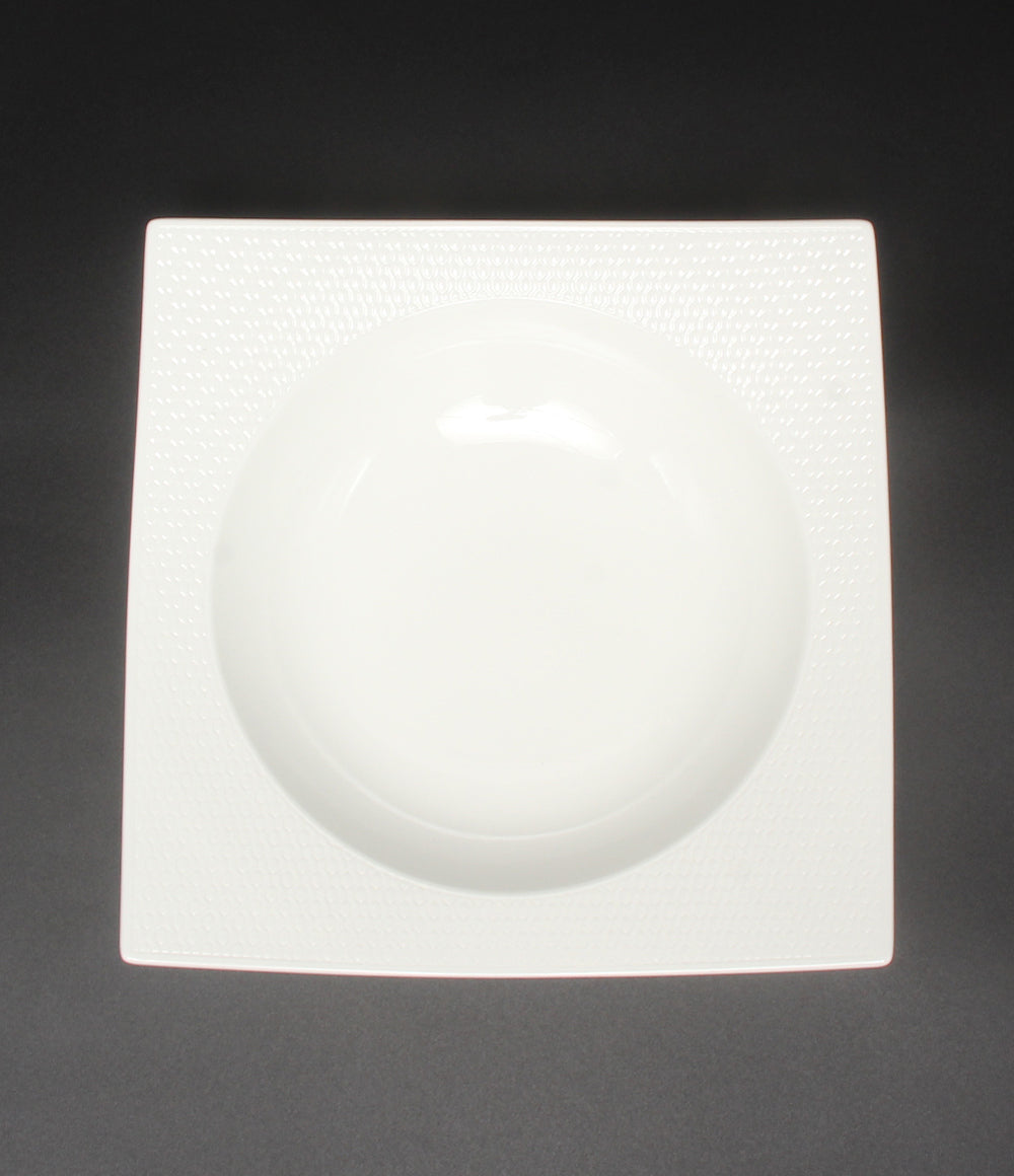 美品 WEDGWOOD ユニークボウル スクエア 皿 23cm ジオ GIO ウェッジウッド