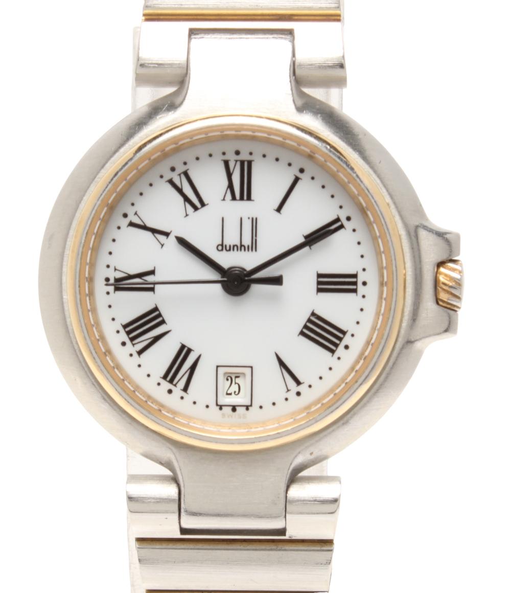 ダンヒル 腕時計 クオーツ ホワイト レディース Dunhill