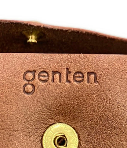 genten コインケース 本革 メンズ ゲンテン