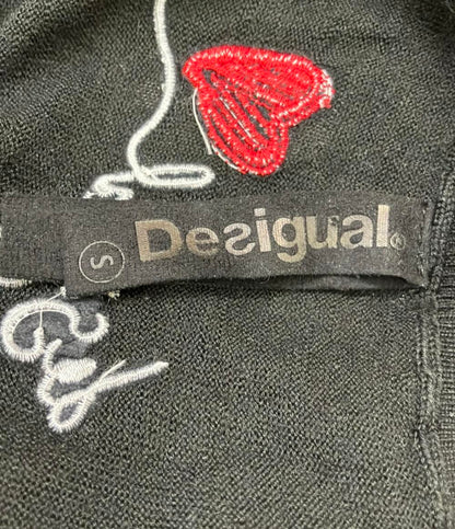 デジグアル 長袖ニットワンピース クールネック レディース SIZE S (S) Desigual