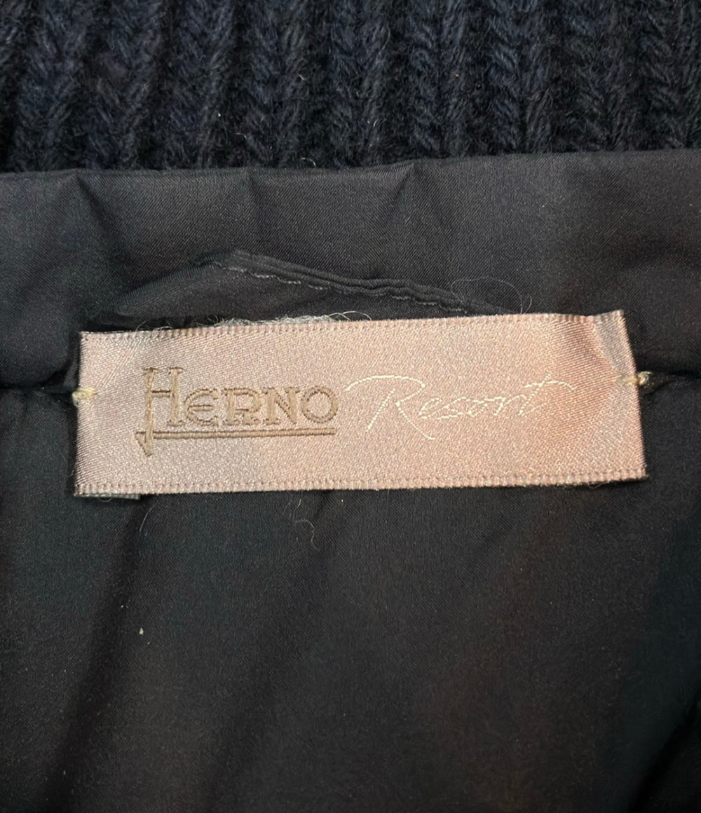 Herno リブニットベスト MC009UR-70048-9200 メンズ SIZE 54 (XXL) ヘルノ