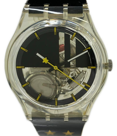 スウォッチ 腕時計 ユベントス100周年モデル セリエA クオーツ レディース Swatch