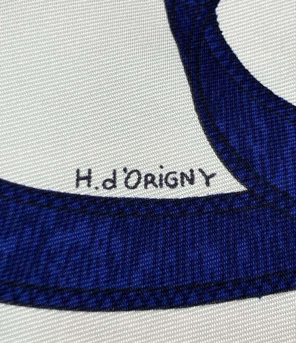 HERMES スカーフ シルク100% カレ90 Eperon dor レディース エルメス