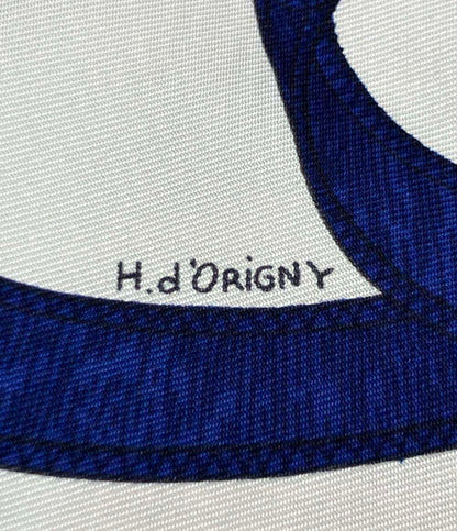 HERMES スカーフ シルク100% カレ90 Eperon dor レディース エルメス