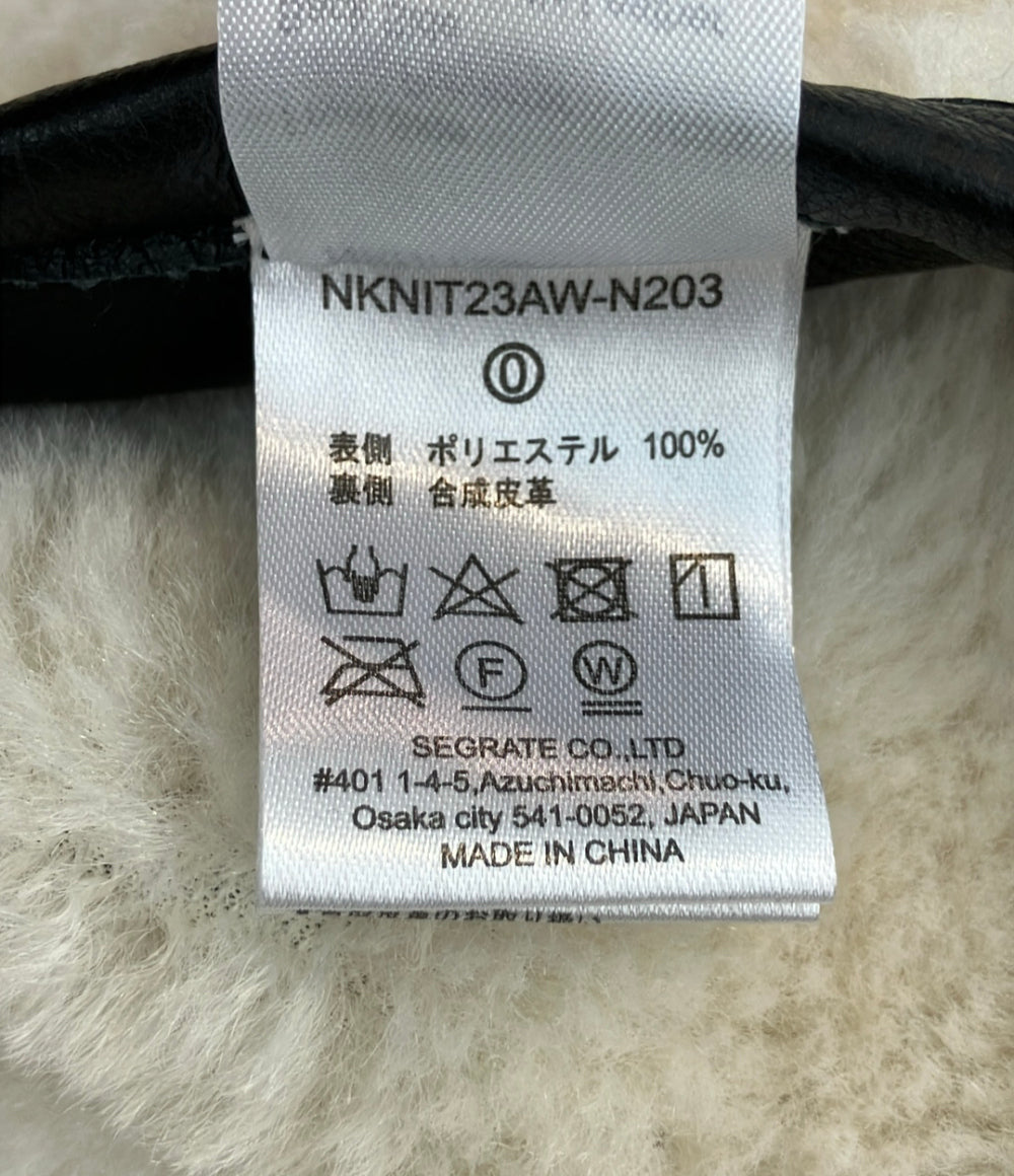 NKNIT ジャケット  ハーフジップ リバーシブル NKNIT23AW-N203 レディース SIZE 0 (S) ンニット