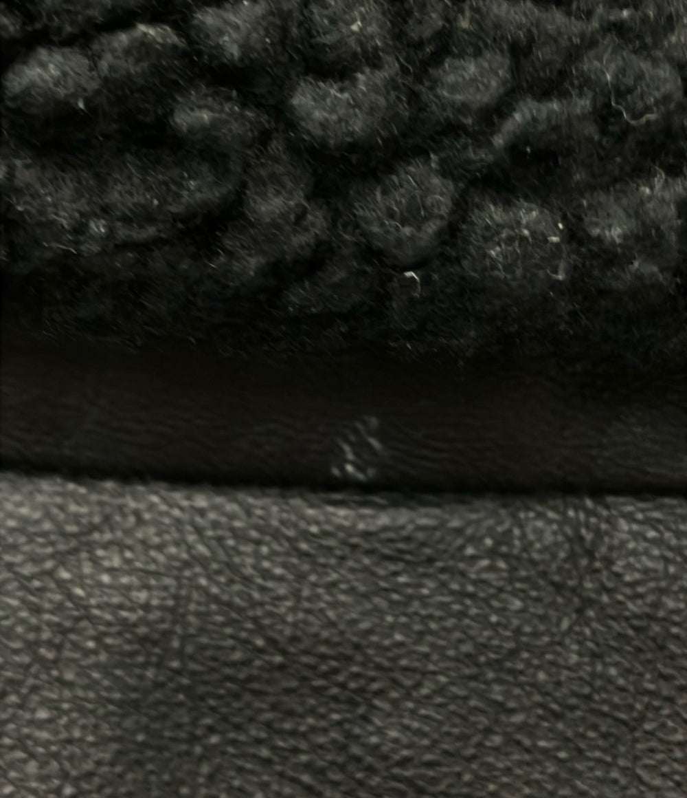 Levi's レザージャケット ブルゾン 裏地キルティング ポリエステル ラムレザー ボア CRUZ LEATHER SHERPA JACKET A8564-0000 メンズ SIZE XL
