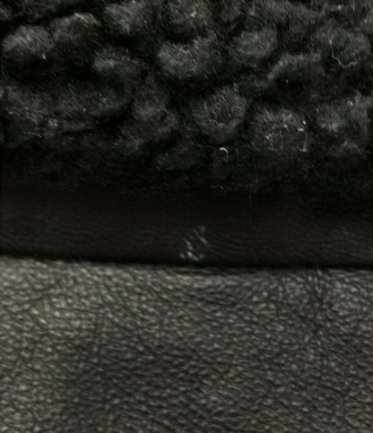 Levi's レザージャケット ブルゾン 裏地キルティング ポリエステル ラムレザー ボア CRUZ LEATHER SHERPA JACKET A8564-0000 メンズ SIZE XL