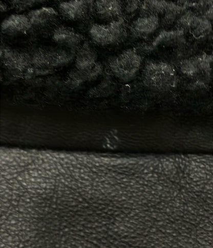 Levi's レザージャケット ブルゾン 裏地キルティング ポリエステル ラムレザー ボア CRUZ LEATHER SHERPA JACKET A8564-0000 メンズ SIZE XL